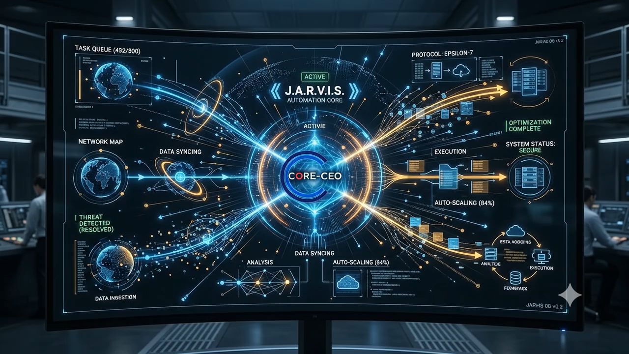 Jarvis automation core visual